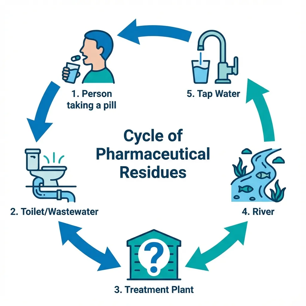 Cycle des résidus médicamenteux