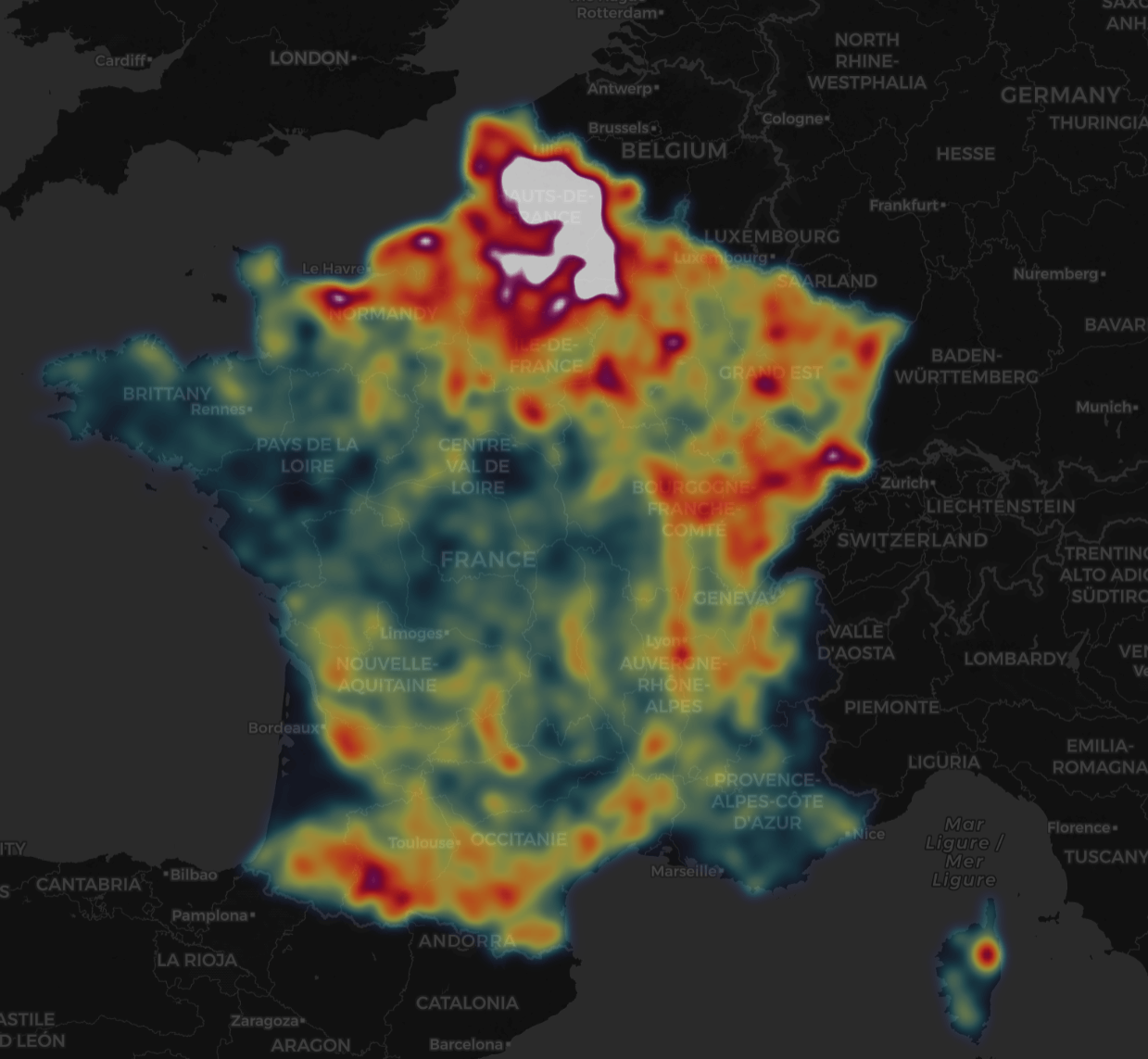 Détail des dépassements et facteurs de multiplication